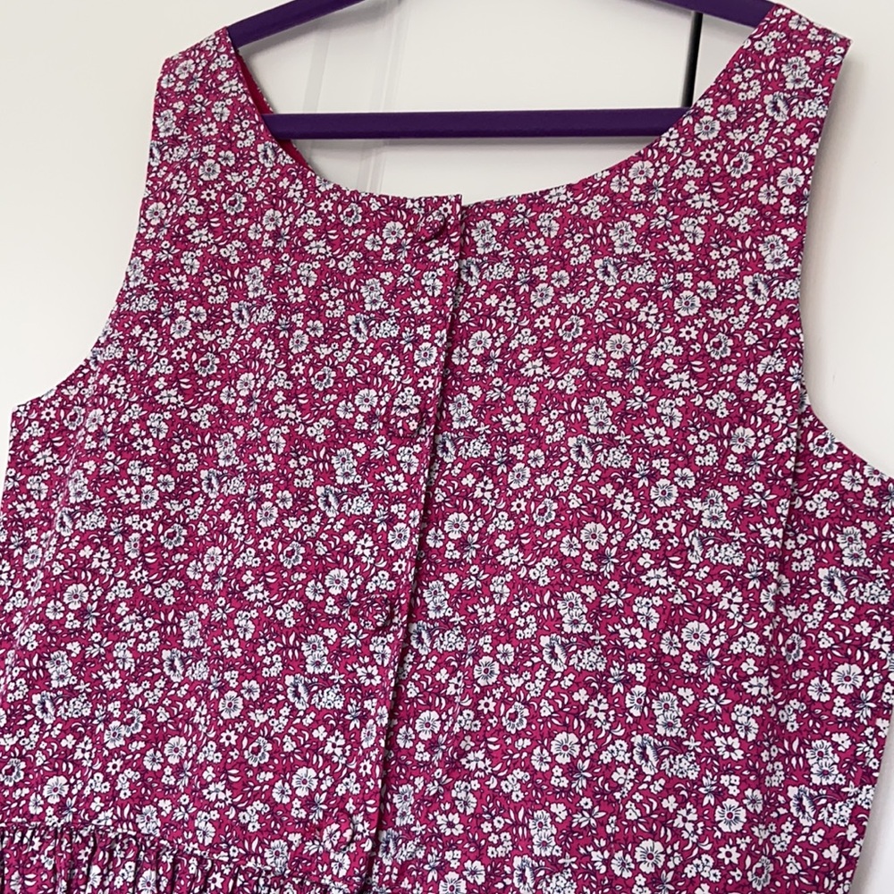 NWT Polo Ralph Lauren Floral Cotton Poplin Dress - Picture 3 of 5
